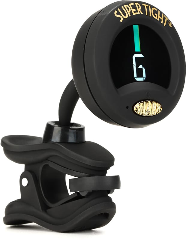 D'Addario PW-CT-16 NS Micro Banjo Tuner Bundle with Snark ST-8 Super Tight  Chromatic Tuner