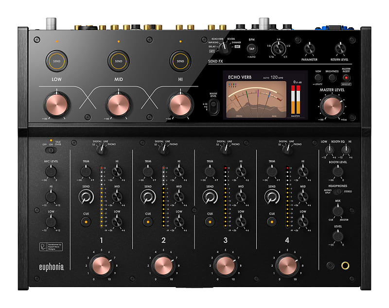 AlphaTheta EUPHONIA 4-Channel Professional Rotary Mixer image 1
