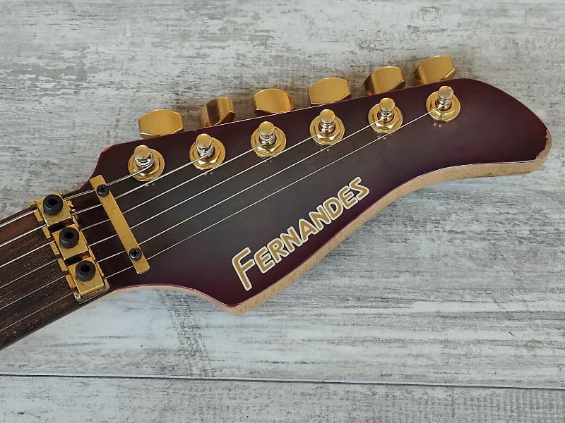 1993 Fernandes Japan FR-75 Superstrat w/Active Pickups | Reverb