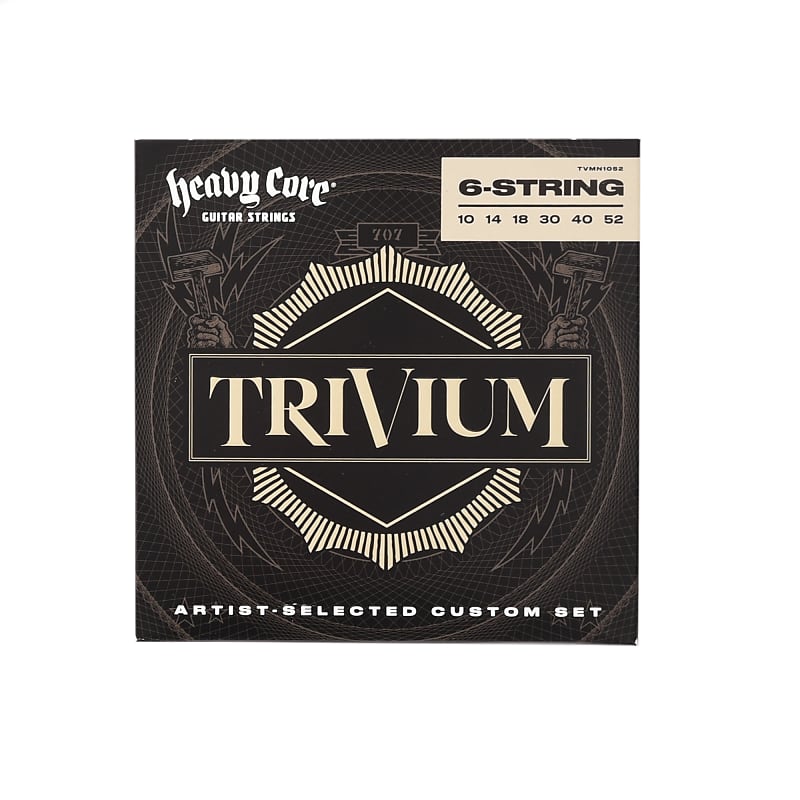 Dunlop String Lab Artist TVMN1052 Trivium Set 10-52 | Reverb