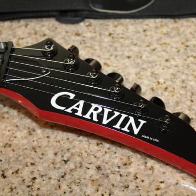 Carvin dc-135 red image 3
