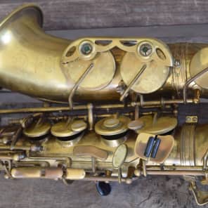 Selmer Series II alto sax 1989 Bare brass image 2
