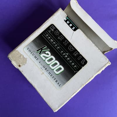 Kurzweil K2000 Orchestral Floppy Sample Library / 7 disks pack