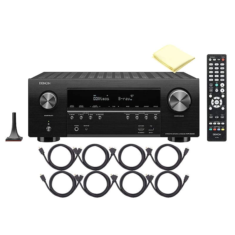 Denon AVRS940H 7.2 Channel 90W AV Receiver with HEOS Reverb
