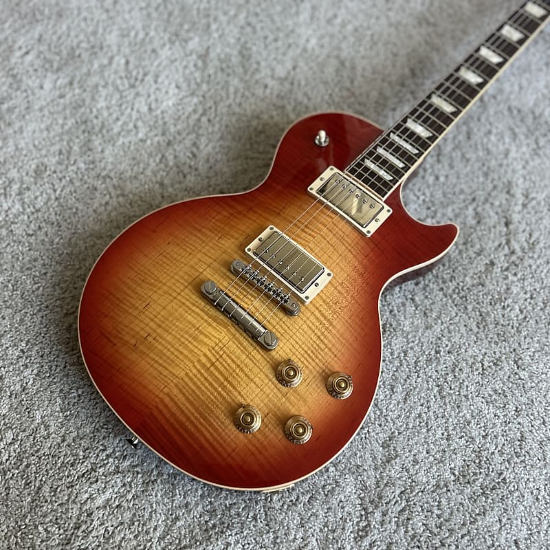 ギター Gibson lespaul standard 2017 bourbon Gibson Les Paul Standard T Bourbon Burst (2017) - Guitar Compare