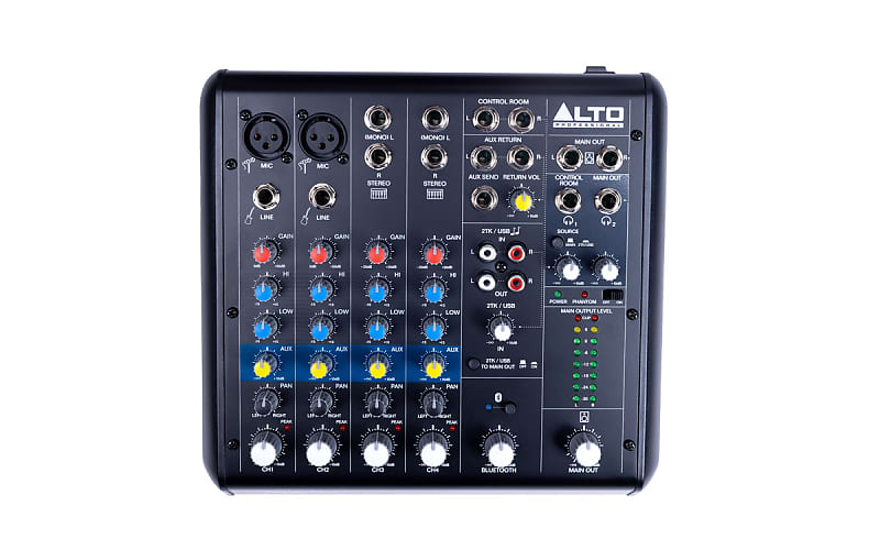 Alto Professional TrueMix 600 Six Channel Compact Mixer with Reverb