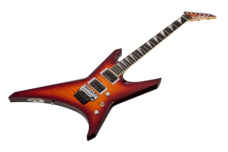 Jackson USA Warrior WR1 - Burnt Cherry Burst - Oiled Neck PV