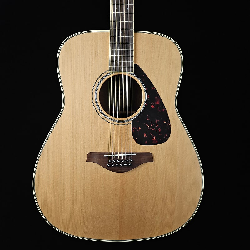 Yamaha FG820 12-String Acoustic Guitar - Natural image 1