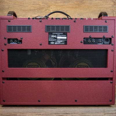 Vox AC30C2 30W 2x12 Tube Combo Amp Limited Edition - Vintage Red image 8