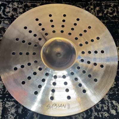 (MINT) Sabian 18" AAX Aero Crash Cymbal - Brilliant image 3