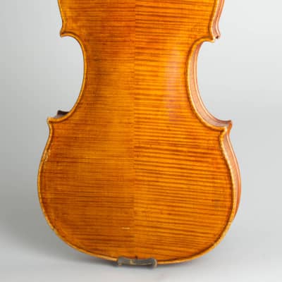 Frantisek Zivec Violin 1959 Amber Varnish Finish, curly maple and spruce, brown canvas hard shell cs image 4
