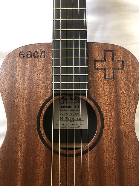 Martin Ed sheeran + plus first signature edition guitar Lx1e