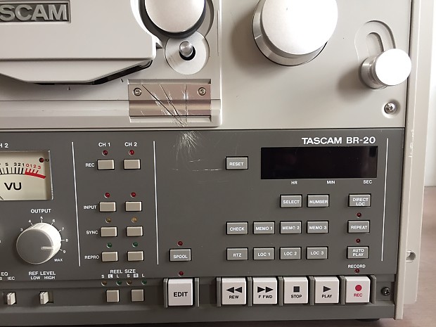 Tascam BR20 - 1/4 2-Track 'Audiophile Ready' Reel to Reel