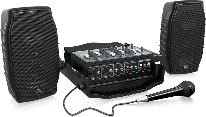 Behringer PPA200 200-Watt 5-channel Portable PA Speaker System image 1