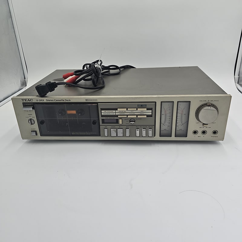 Teac V-3RX Vintage Stereo Cassette Deck