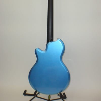 Supro 2010BM Island Series Jamesport Electric Guitar - Ocean Blue Metallic image 11