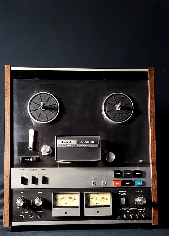 TEAC A4300 Reel to Reel Fully Operational in Beautiful Reverb