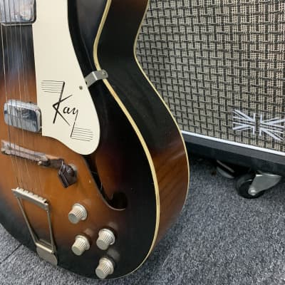 Kay Archtop Electric 60s needs work image 4