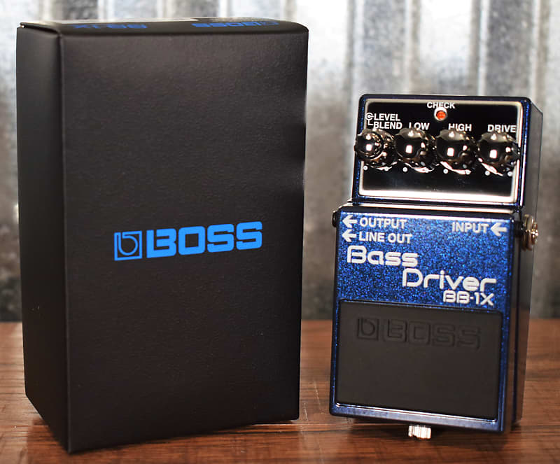 Boss BB-1X Bass Driver Overdrive Effect Pedal image 1