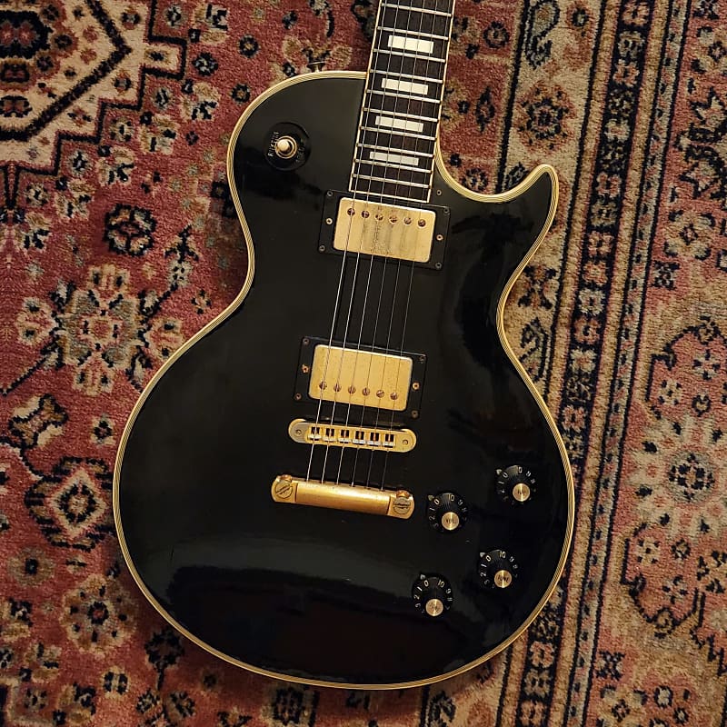 無料配達 1978 Gigbag Original w/ Custom Paul Les Black EG-500CB Greco ギター