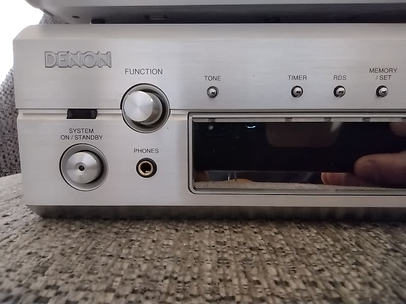 Denon DRA/DCD-F101 Silver | Reverb UK