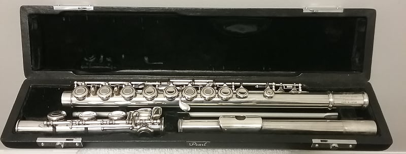 1978 Pearl SS-98RB Handmade Sterling Silver Flute