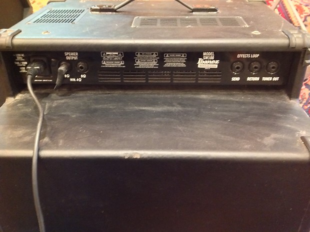 Ibanez Soundwave 100 Black BASS AMP | Reverb