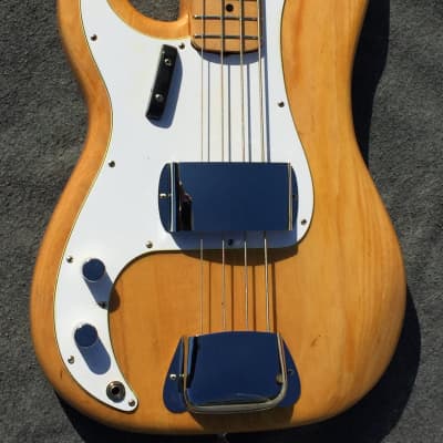 Fender Precision Bass Lefty 1975 Natural image 7