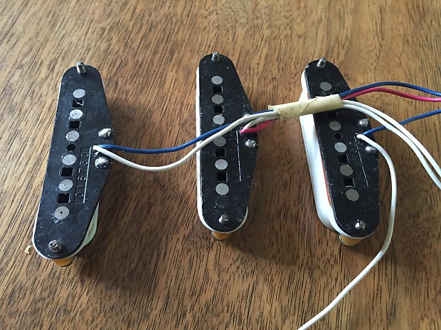 Fender American Standard Stratocaster Pickups 90 s White