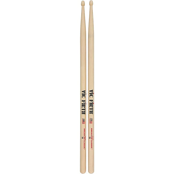Vic Firth American Classic 2B Wood Tip Drumsticks image 1