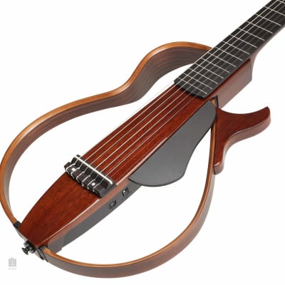 Yamaha SLG200NW Silent Guitar, Wide Nylon-String - Natural image 2
