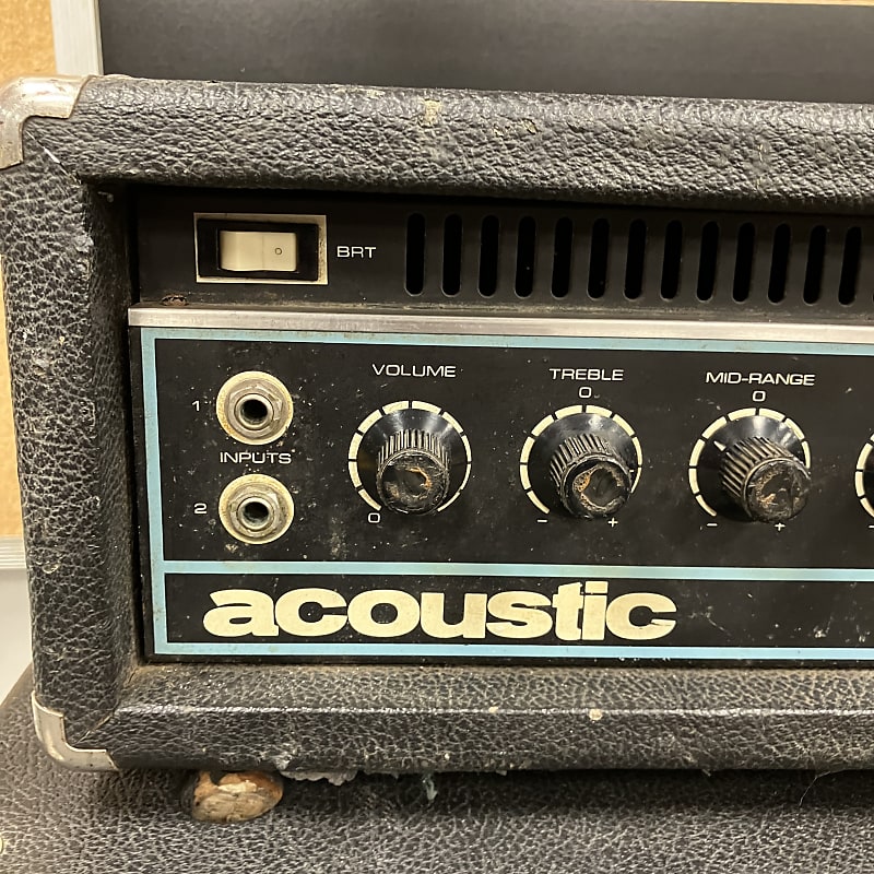 Acoustic Vintage 370 Bass Amp Head Bass Head Reverb