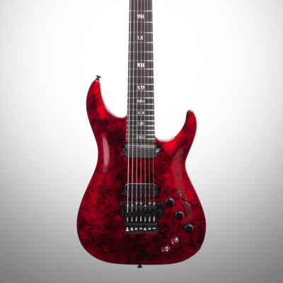 Schecter C-7 FR-S Apocalypse 7-String Electric Guitar, Red Reign image 2