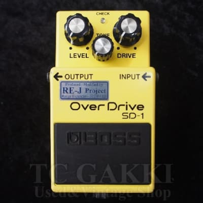 ANALOG MAN RE J Project BOSS SD 1 Silver Mod Ibanez Clipping