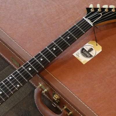 MINTY! 2022 Gibson Custom Shop 1958 Reissue Explorer Natural Korina w/ Black Pickguard + COA OHSC image 3
