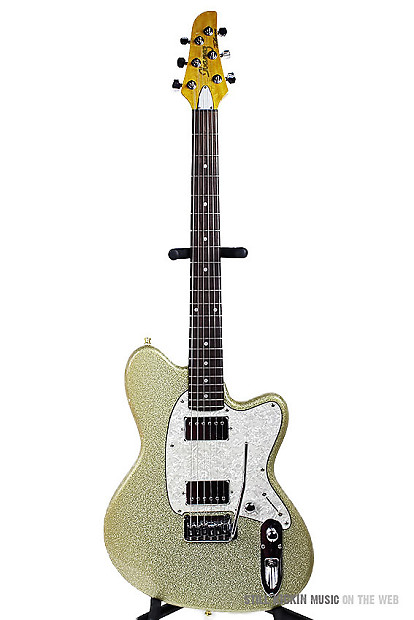 Ibanez Talman Tc420 Gold Sparkle Finish Mint Tc 420 Super 58 Pickups Tremolo