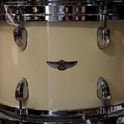 Tama 10/12/14/20/5.5x14" Star Maple Drum Set - Antique White Gloss Lacquer image 4