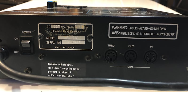 Roland MPU-101 Midi to CV Converter - Modular Synthesizer - CV - Gate -  Midi - Vintage Polyphonic CV