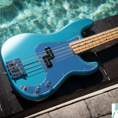 First Gen Fender Precision Bass PB-110SH - Steve Harris P Bass from Iron  Maiden - Lake Placid Blue - Crafted in Japan CIJ | Reverb