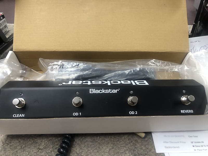 Blackstar FS7 4 Button Footswitch for HT60/HT100 Reverb