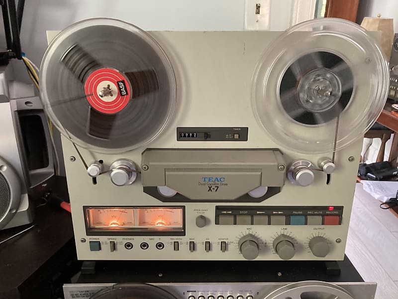 TEAC X-7 4 track 7 inch reel to reel tape deck Recorder