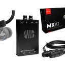 Fender MXA1 DXA1/HP2 In-Ear Monitoring Headphones Bundle with PreSonus HP2 Amplifier