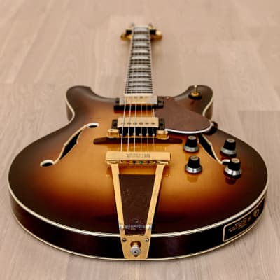 Yamaha SA-90 特製パーツ搭載 76年頃製 セミホロー Bigsby