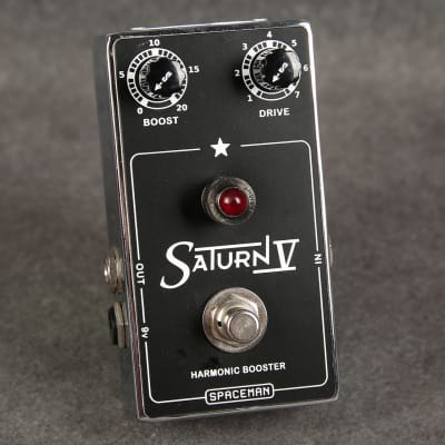Reverb.com listing, price, conditions, and images for spaceman-effects-saturn-v-harmonic-booster