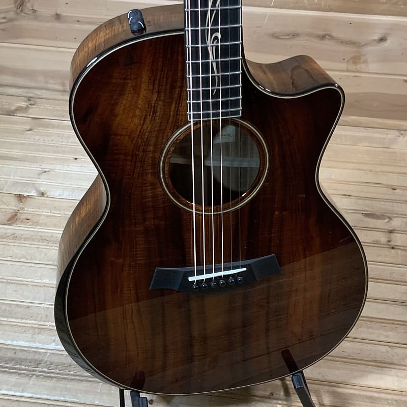 Taylor Huber Breese's 50th Anniversary K24ce LTD Acoustic Guitar - Natural image 1