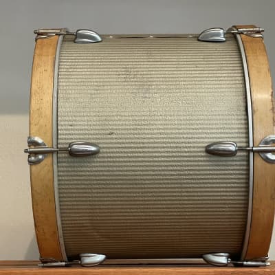 1960's American Legion 18" Parade Bass Drum 14x18 Slingerland Hardware image 10