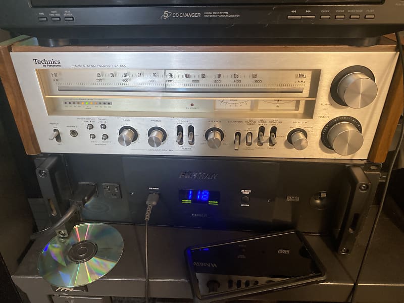 Technics  Receiver Sa500  			