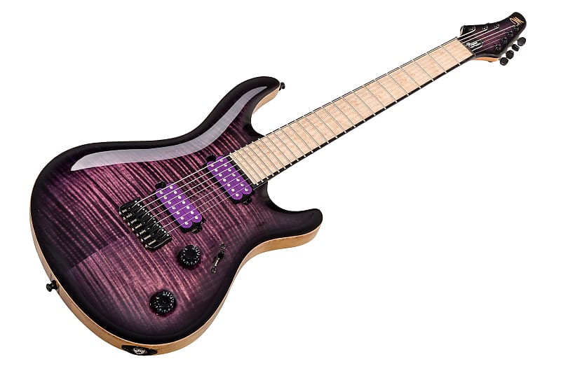 Mayones Regius 7 Core Classic Custom Shop - Trans Purple