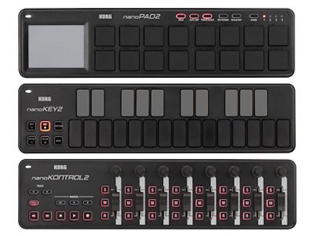 Korg nano2 SET BK nanoPAD2 BK + nanoKEY2 BK + nanoKONTROL2 BK | Reverb