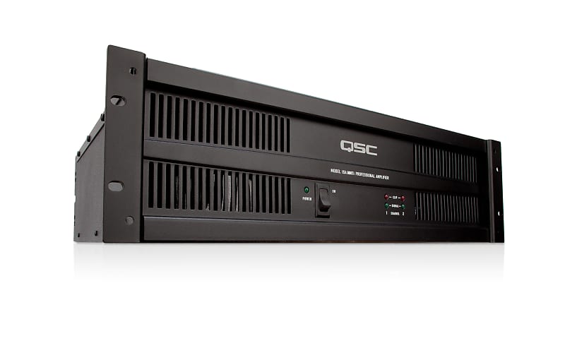 QSC ISA800TI 2-Channel Power Amplifier, 800W Per Channel at 70V image 1